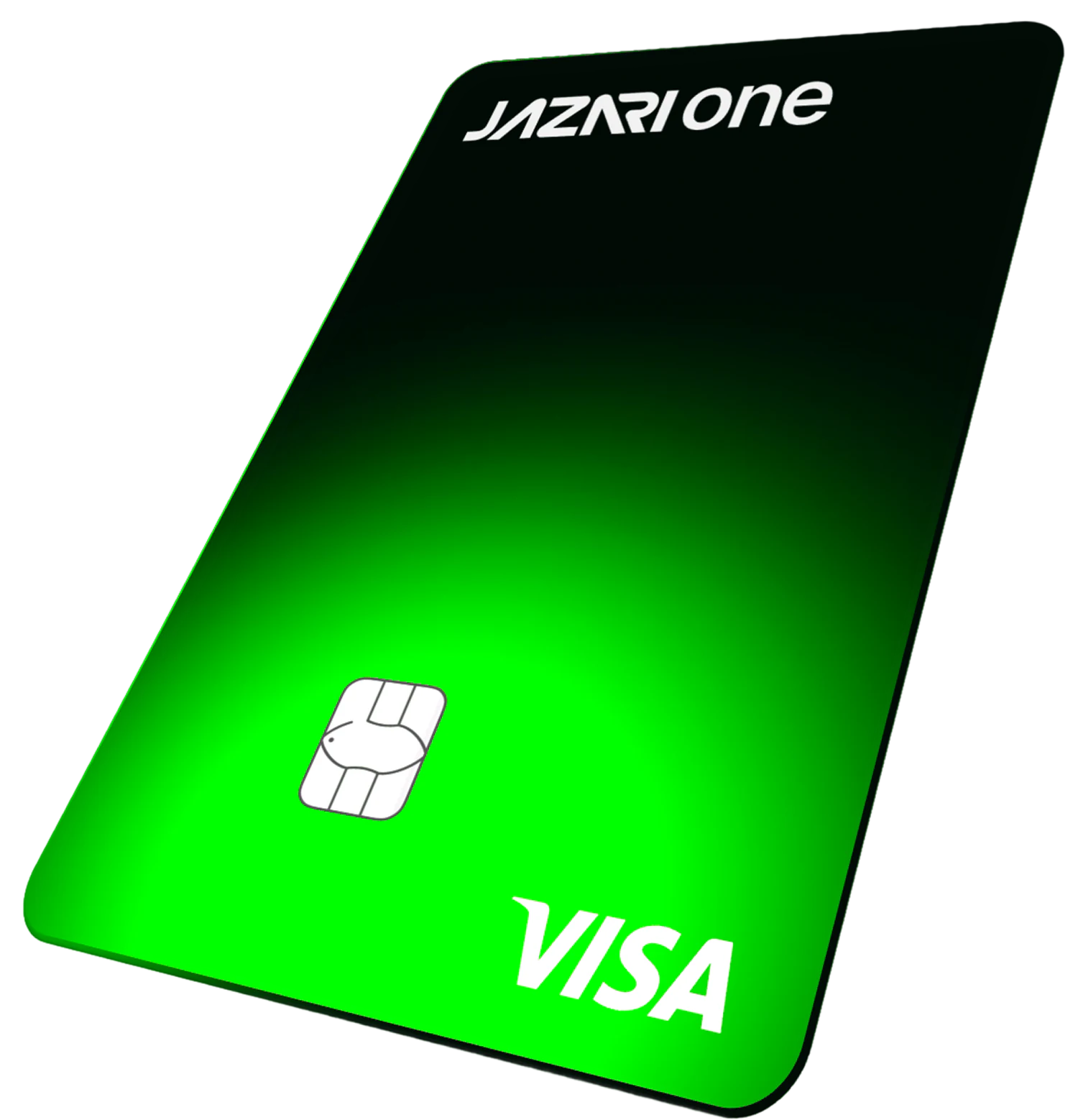 Jazari One Visa card (signature)