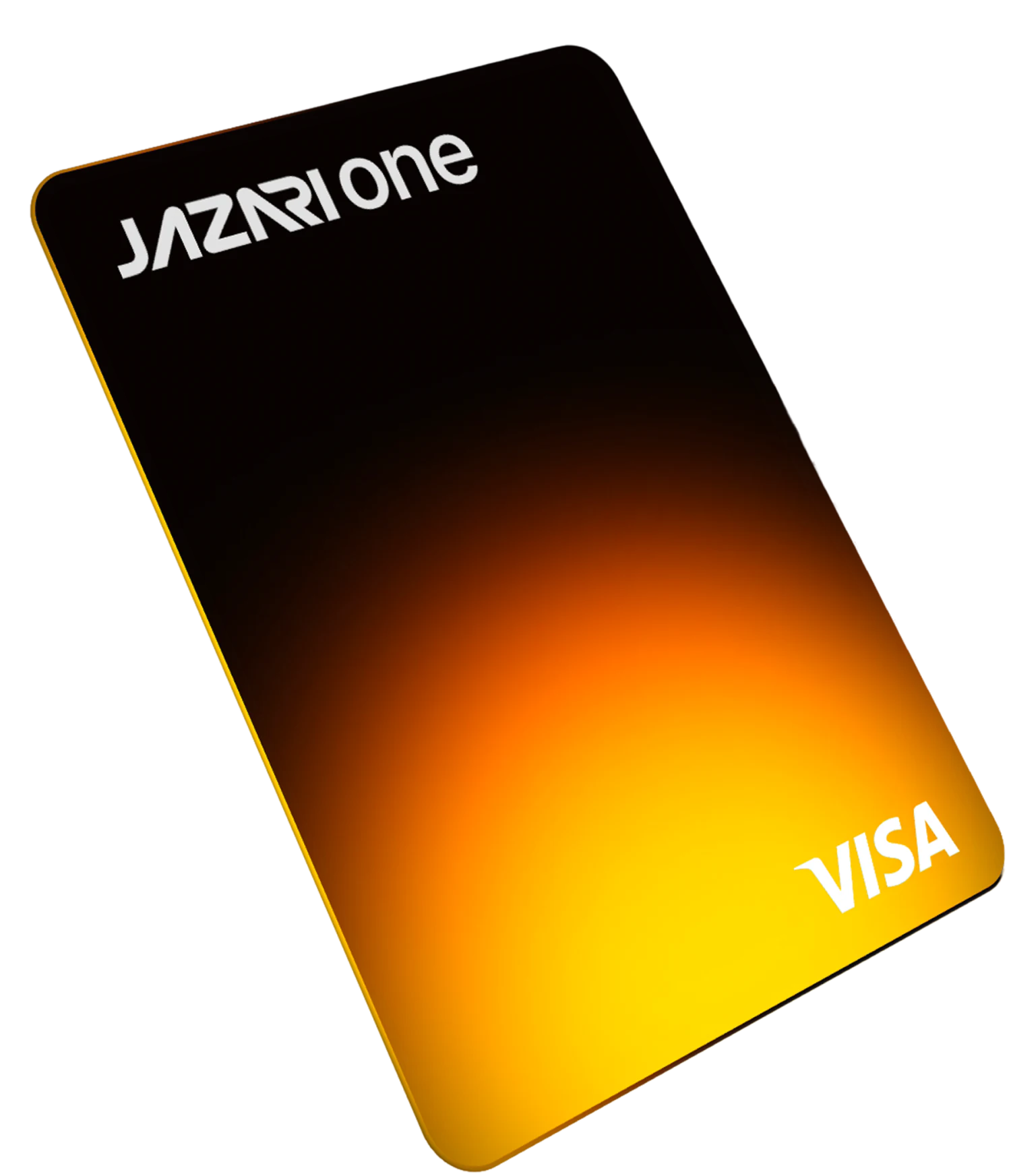 Jazari One Visa card (sunset)